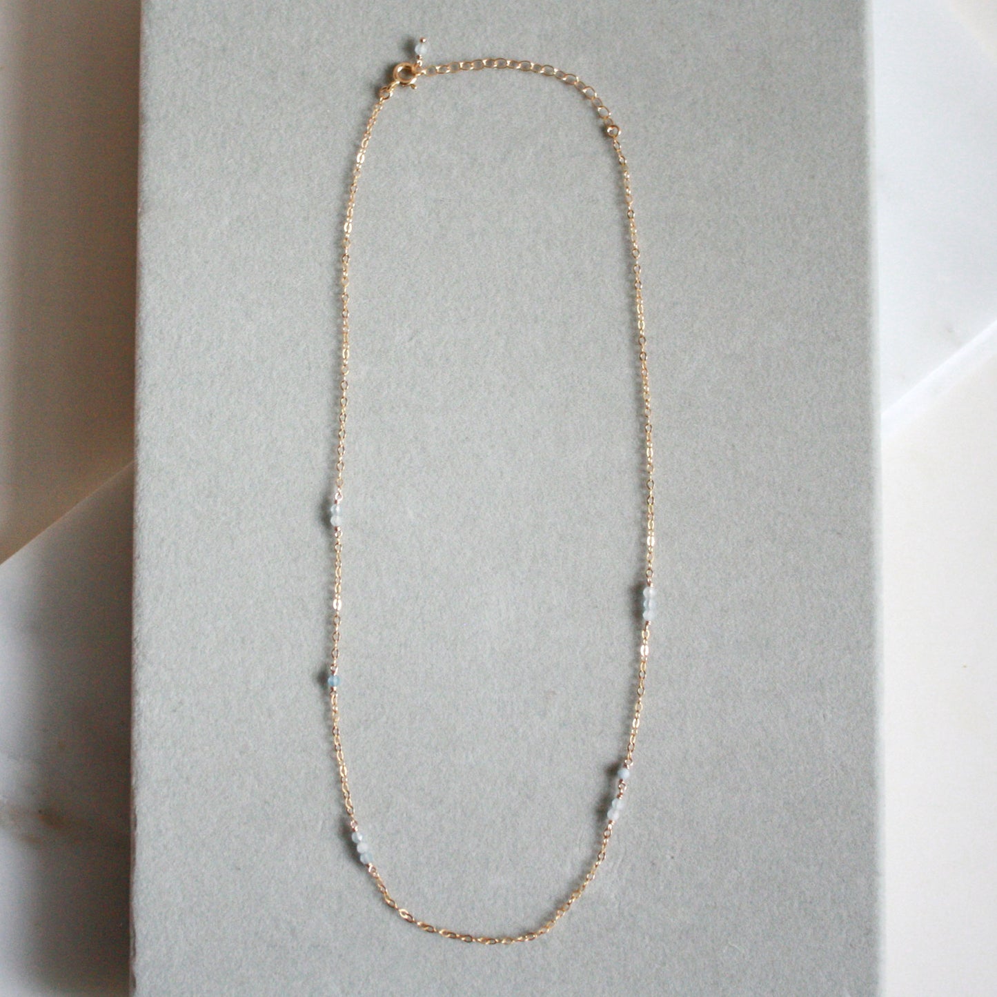 Short Gemstone Necklace