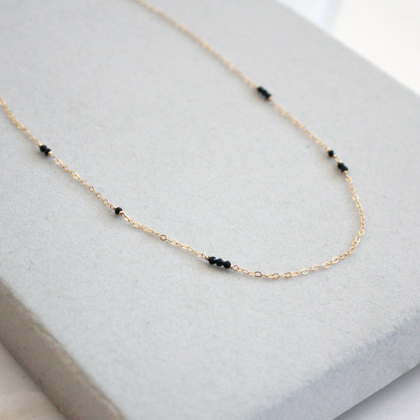 Short Gemstone Necklace