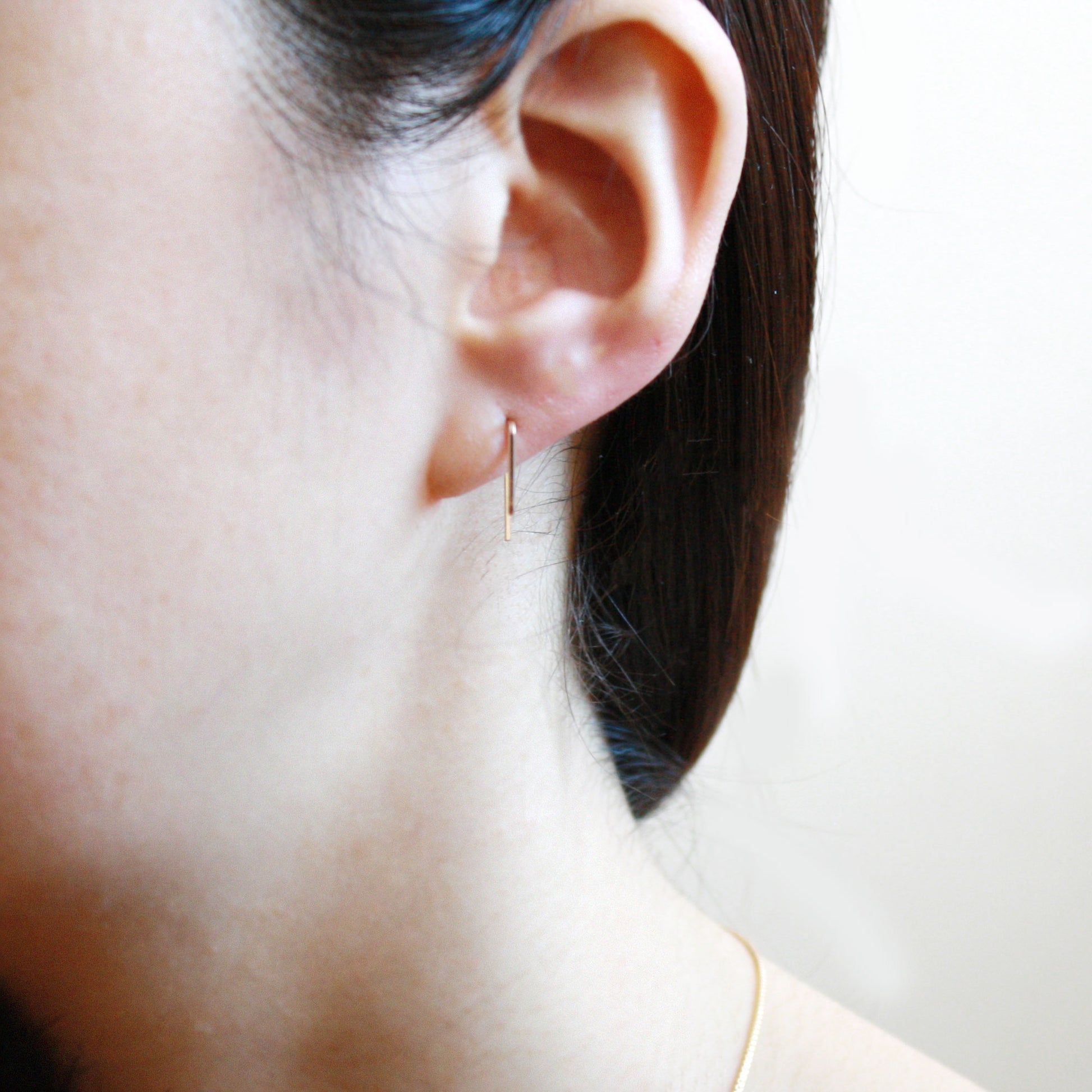 Double Bar Threader Earrings