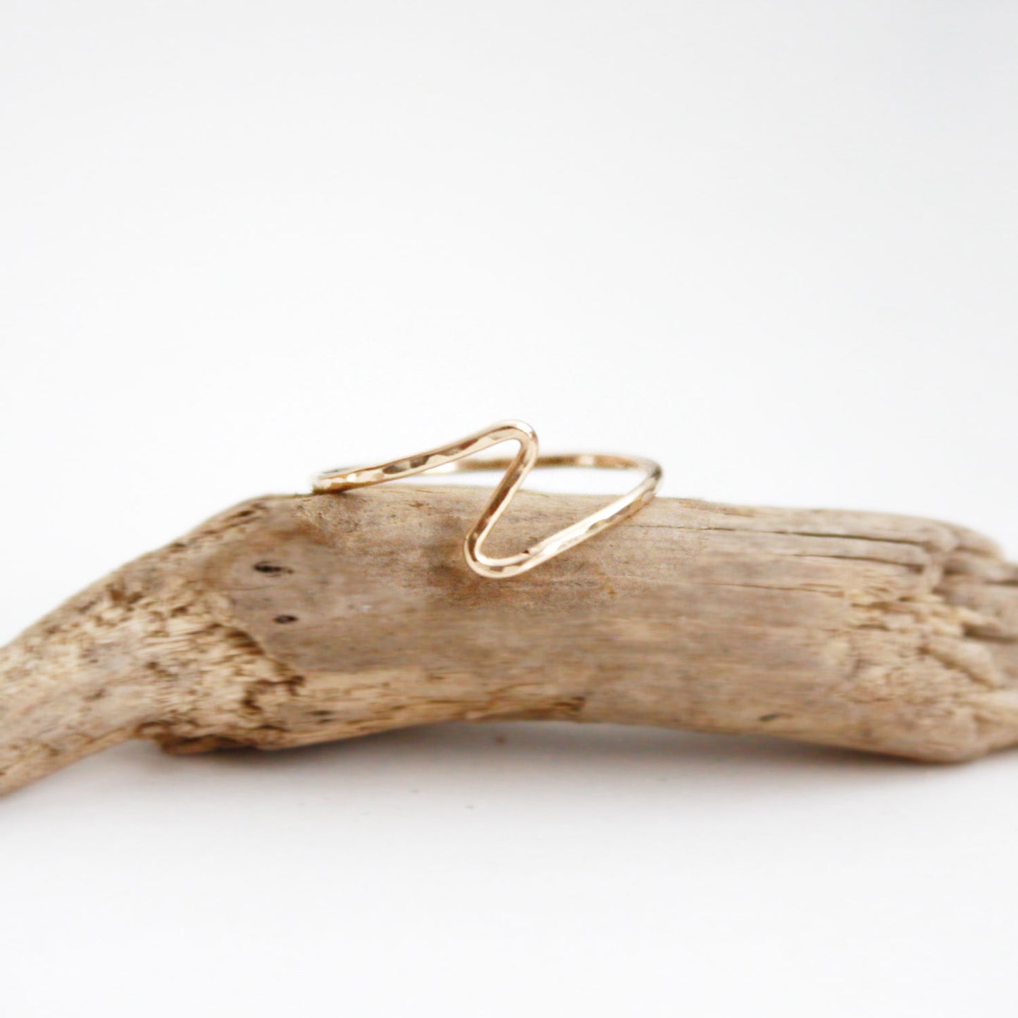 Hammered Ring - Wavy