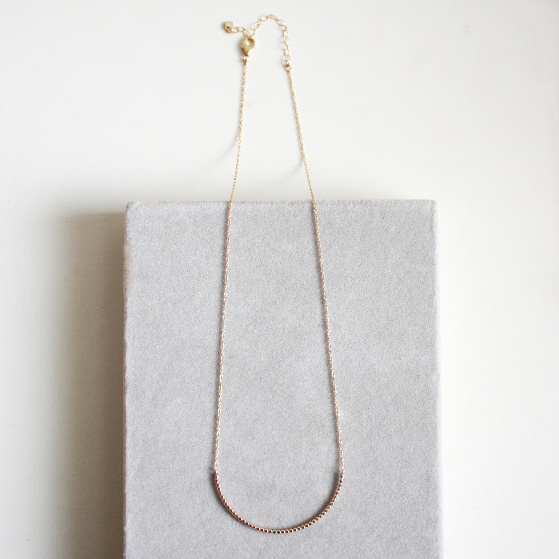 half circle necklace
