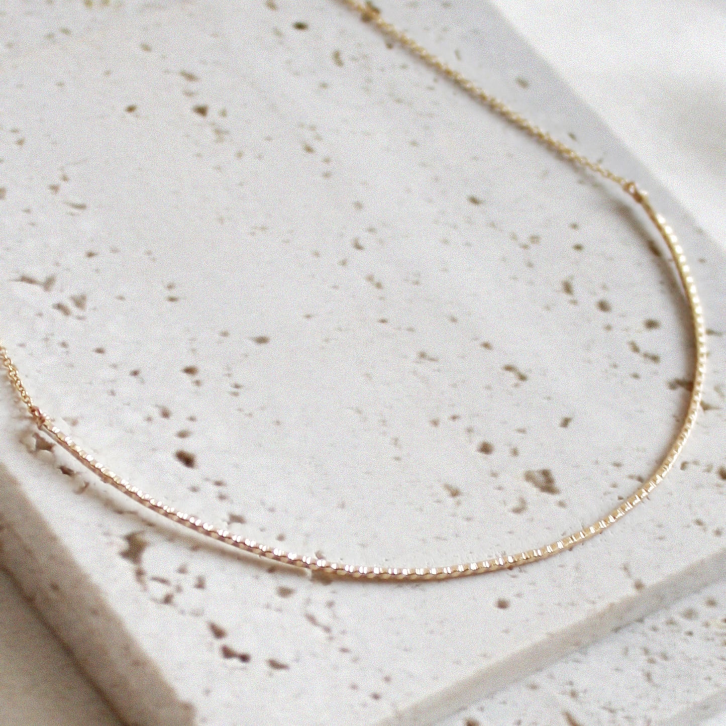 Sparkle Arc Necklace - Large