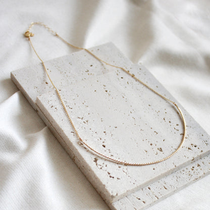 Sparkle Arc Necklace - Large