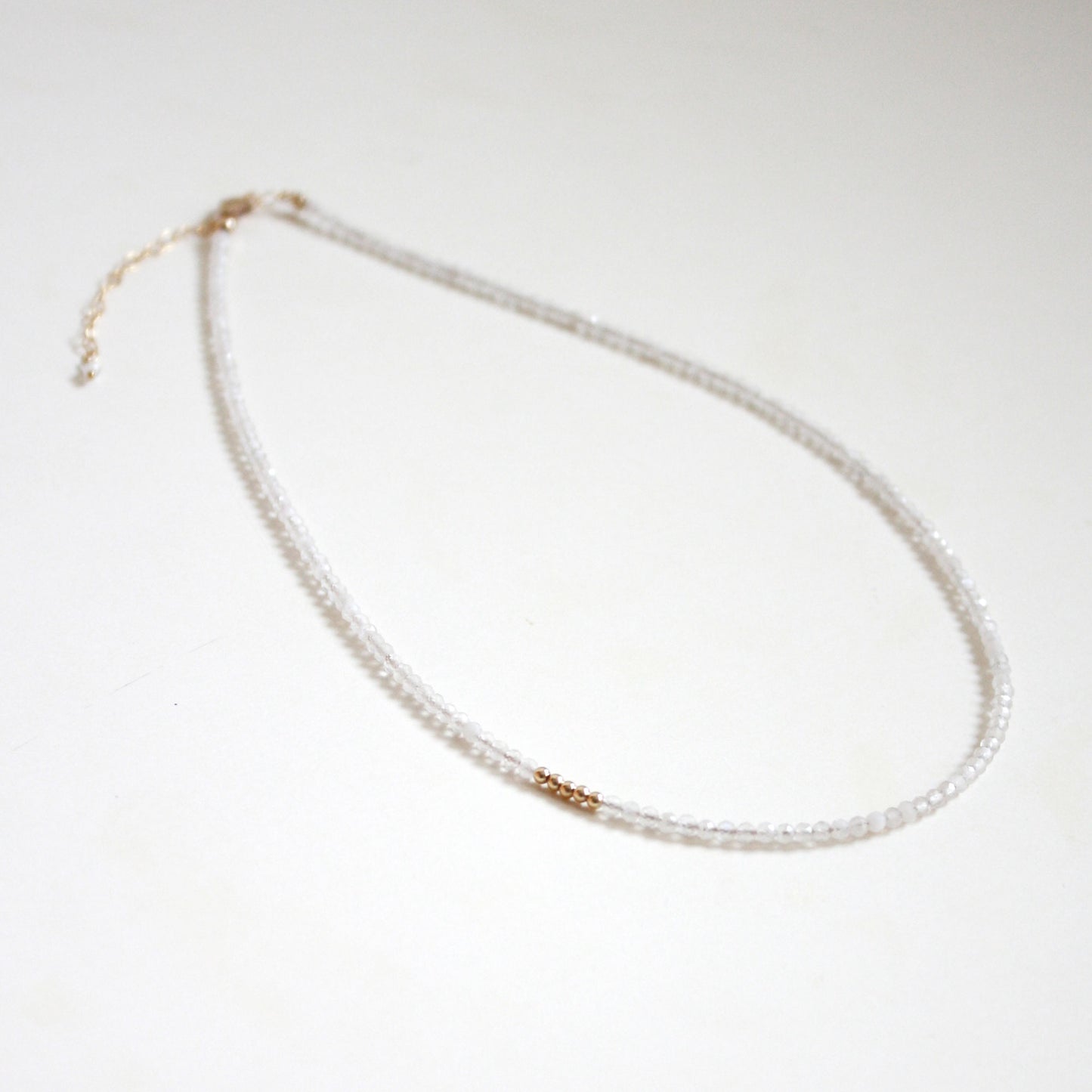 Moonstone Choker Necklace