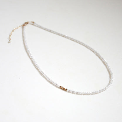 Moonstone Choker Necklace