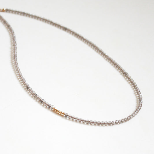 Smoky Quartz Choker Necklace