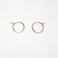 Mini Circle Hoop Earrings