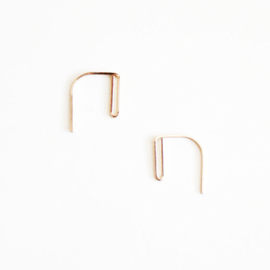 Double Bar Threader Earrings