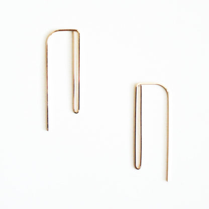 Double Bar Threader Earrings