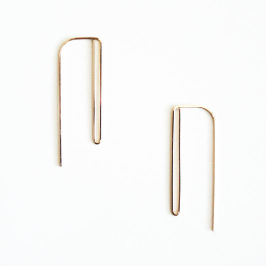 Double Bar Threader Earrings