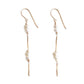 Gemstone Dangle Earrings - Pearl