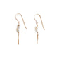 Gemstone Dangle Earrings - Pearl