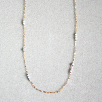 Short Gemstone Necklace
