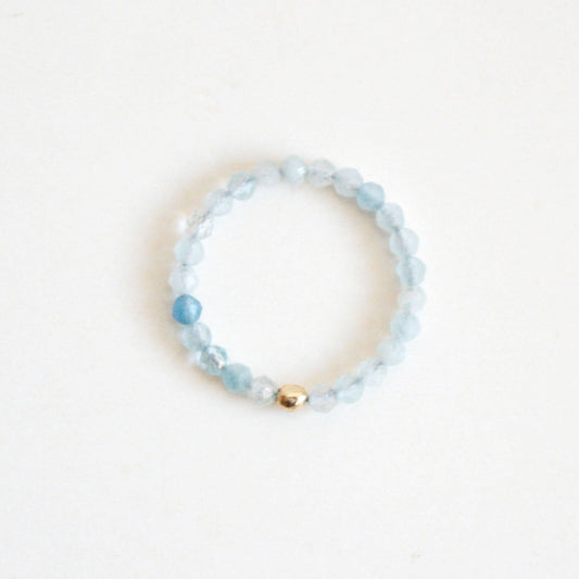 Aquamarine ring