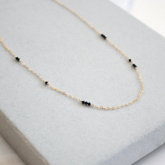 Short Gemstone Necklace
