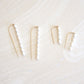 gold pearl earrings