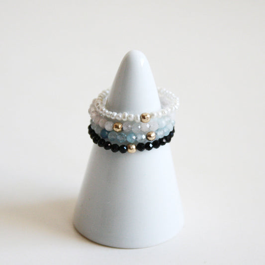 Gemstone rings