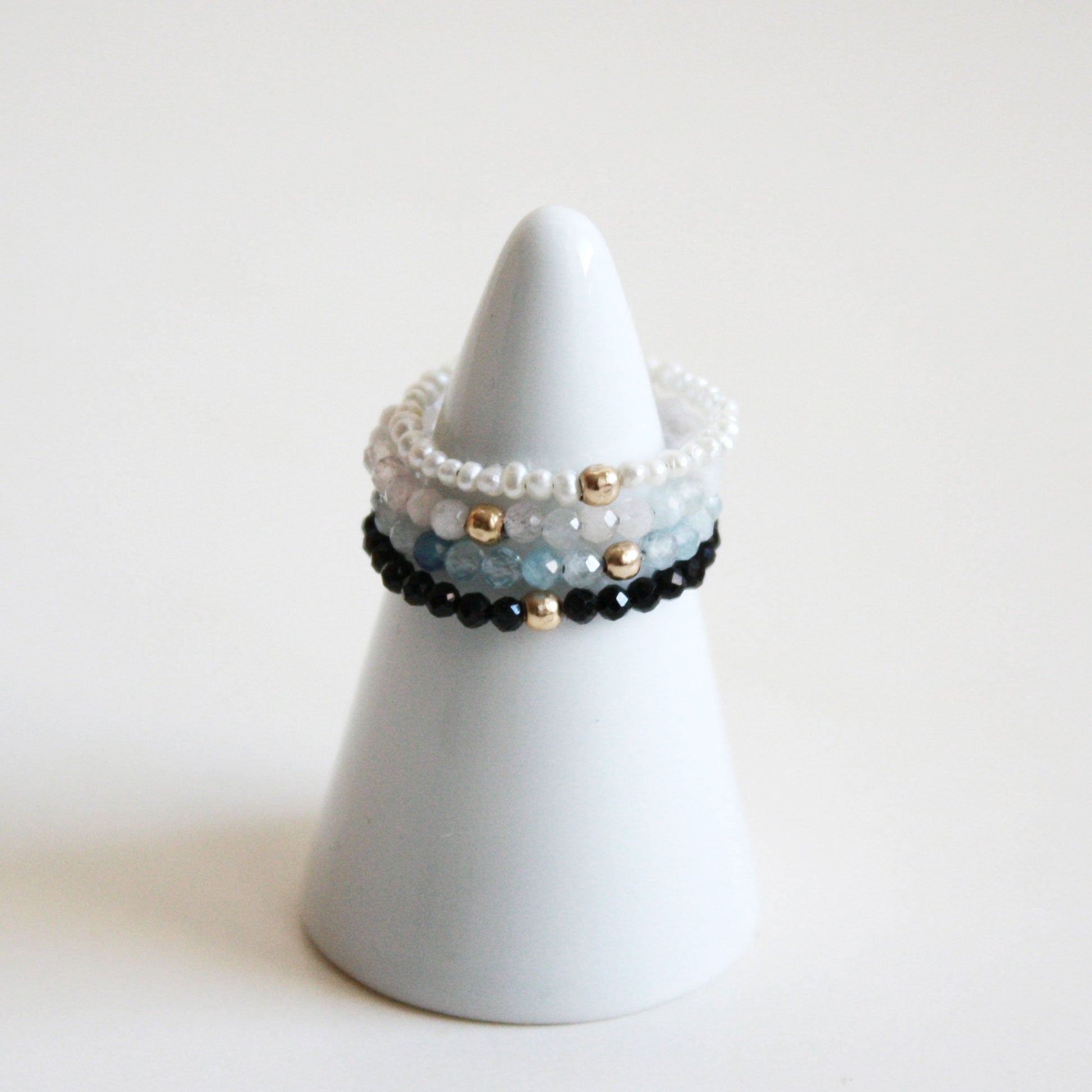Gemstone rings