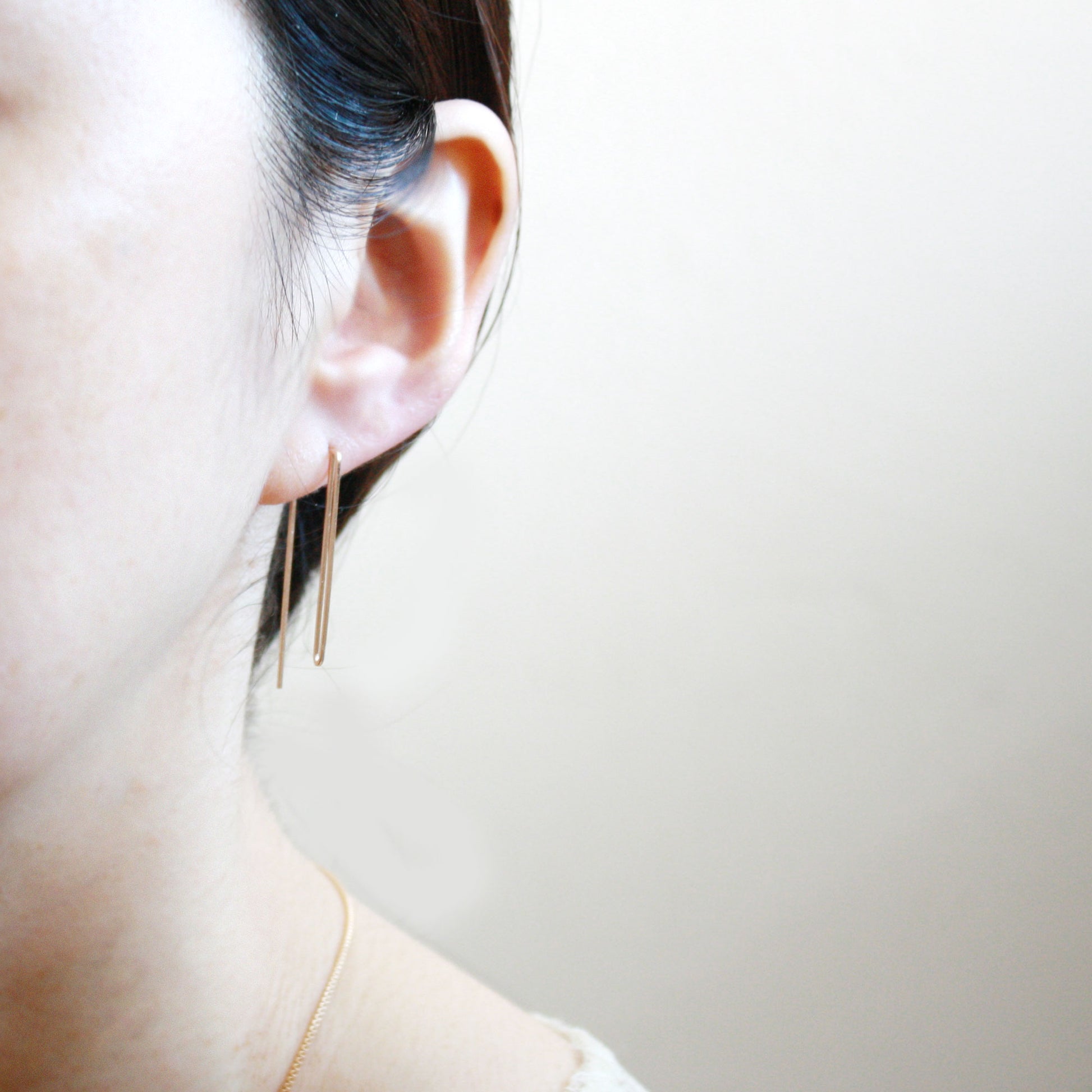 Double Bar Threader Earrings