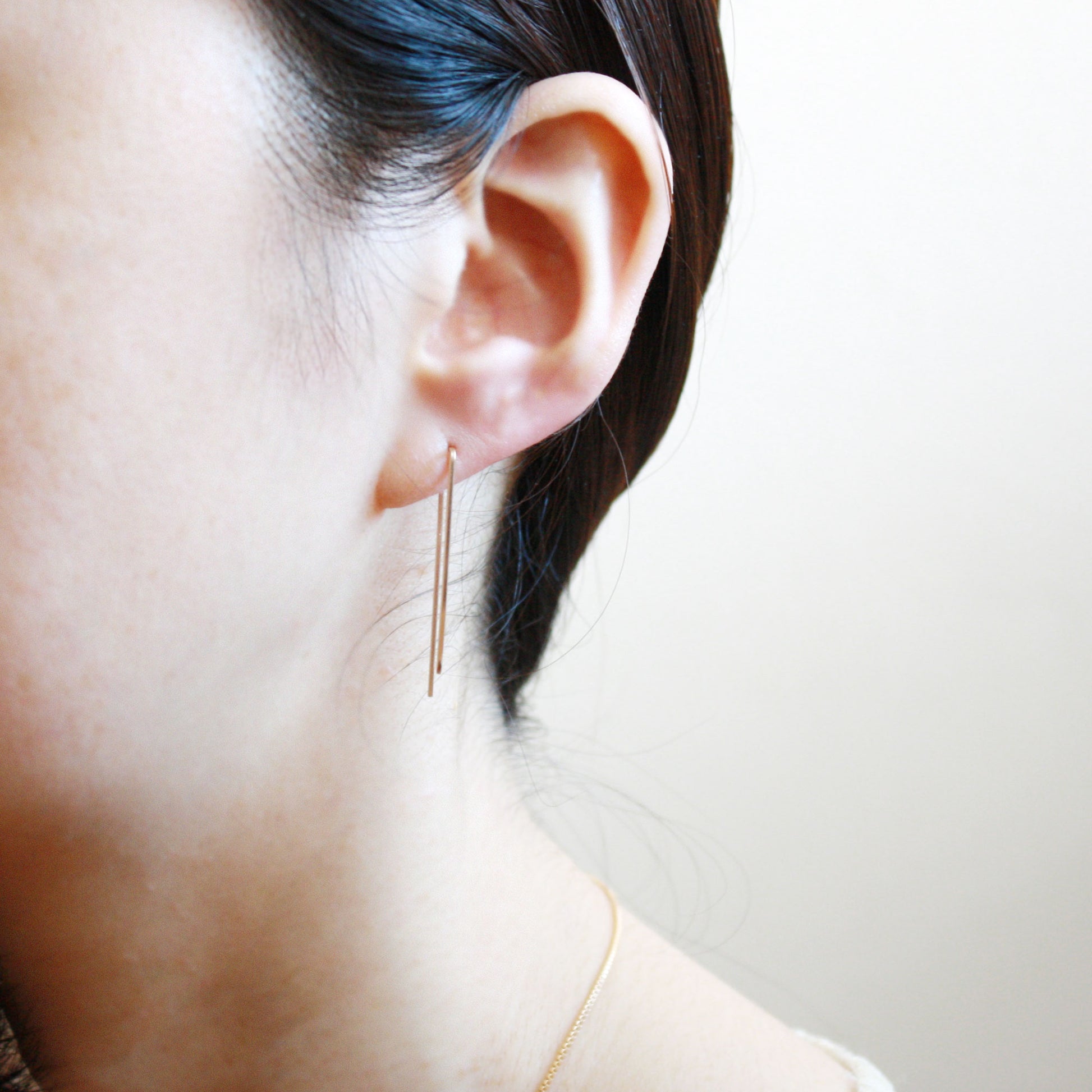 Double Bar Threader Earrings