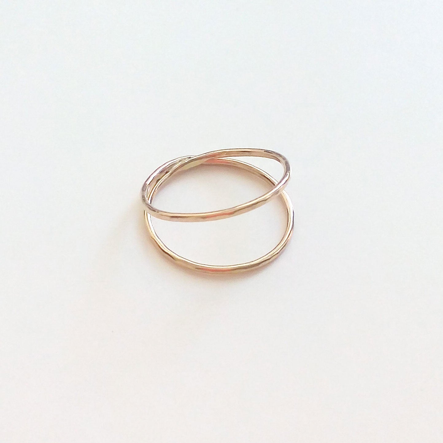 Hammered Ring - Double