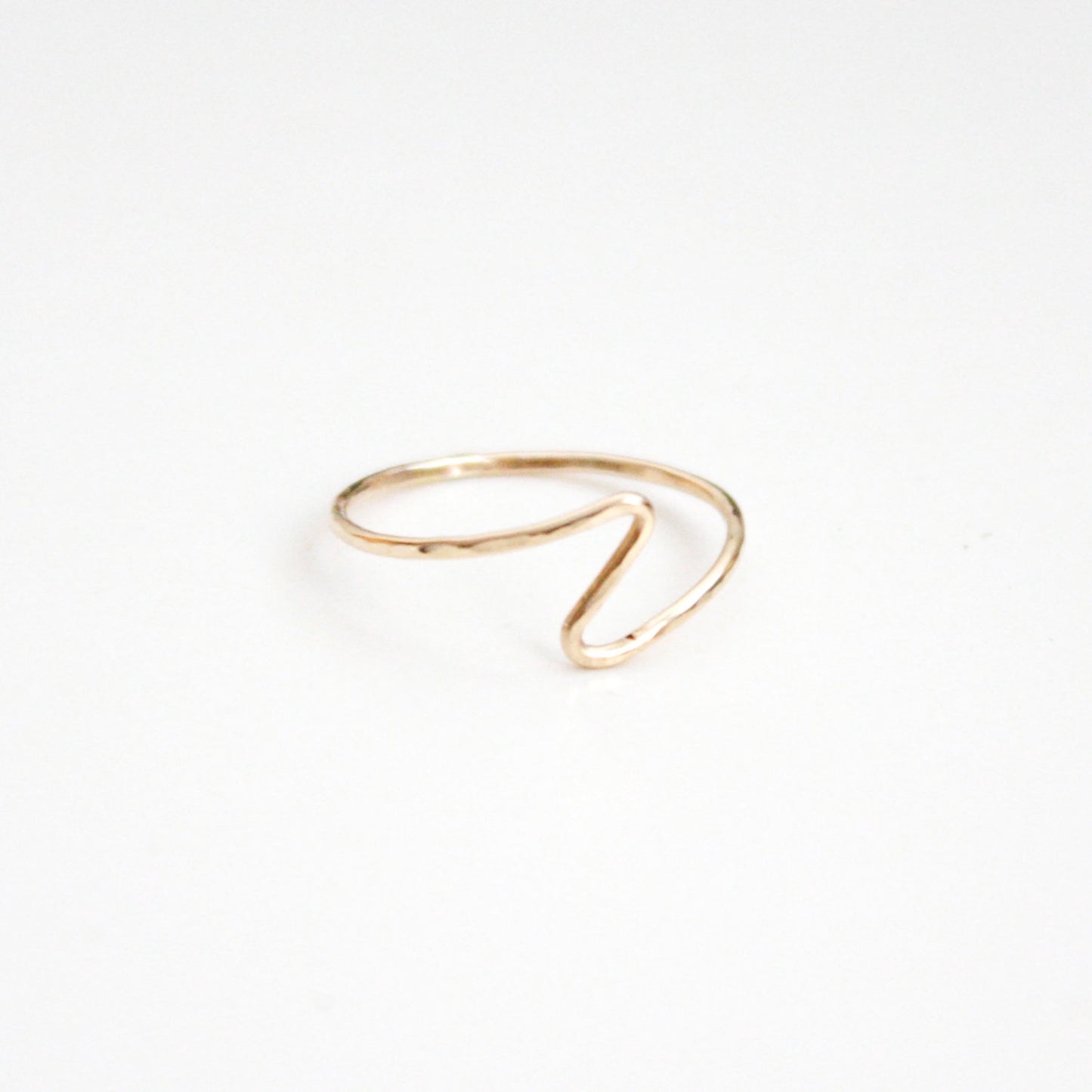 Hammered Ring - Wavy