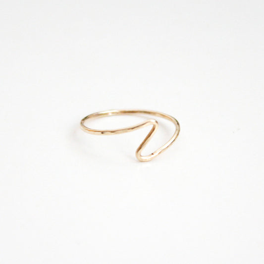Hammered Ring - Wavy