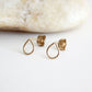 Teardrop Stud Earring - 14k Gold Filled