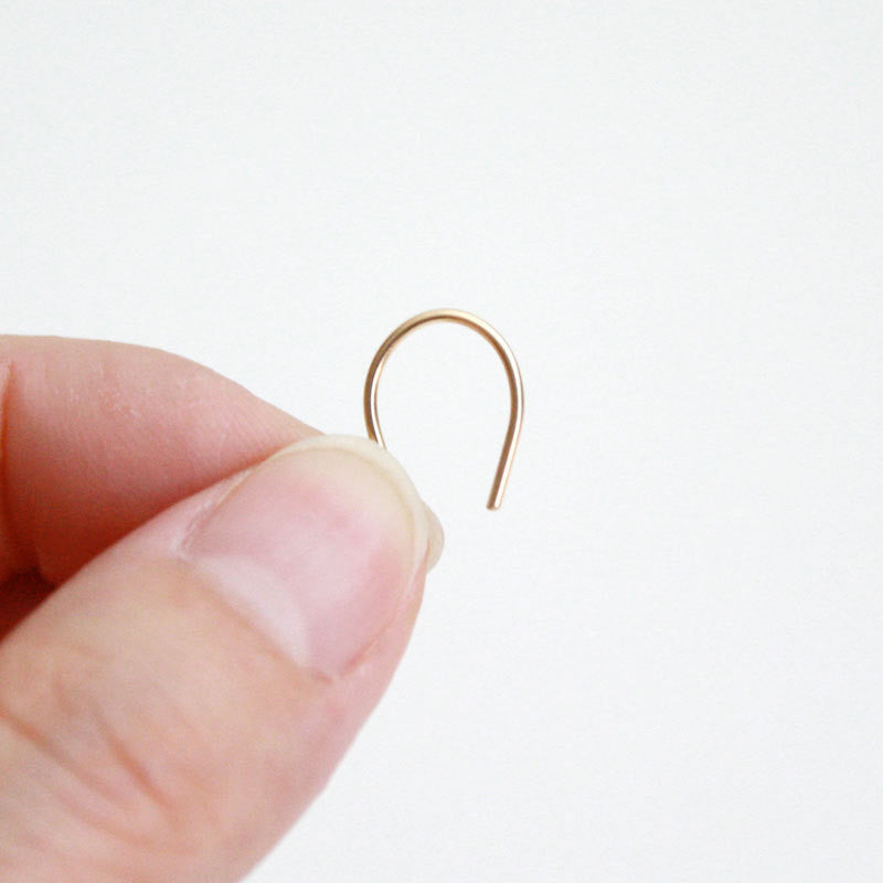 Arc Earrings - Short - 14k Gold Filled