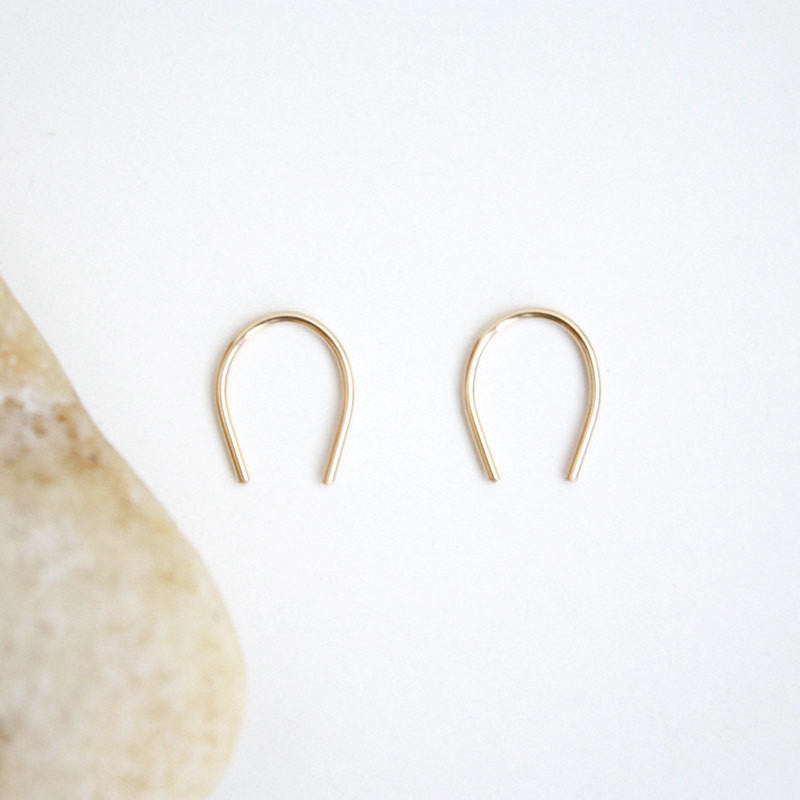 Arc Earrings - Short - 14k Gold Filled