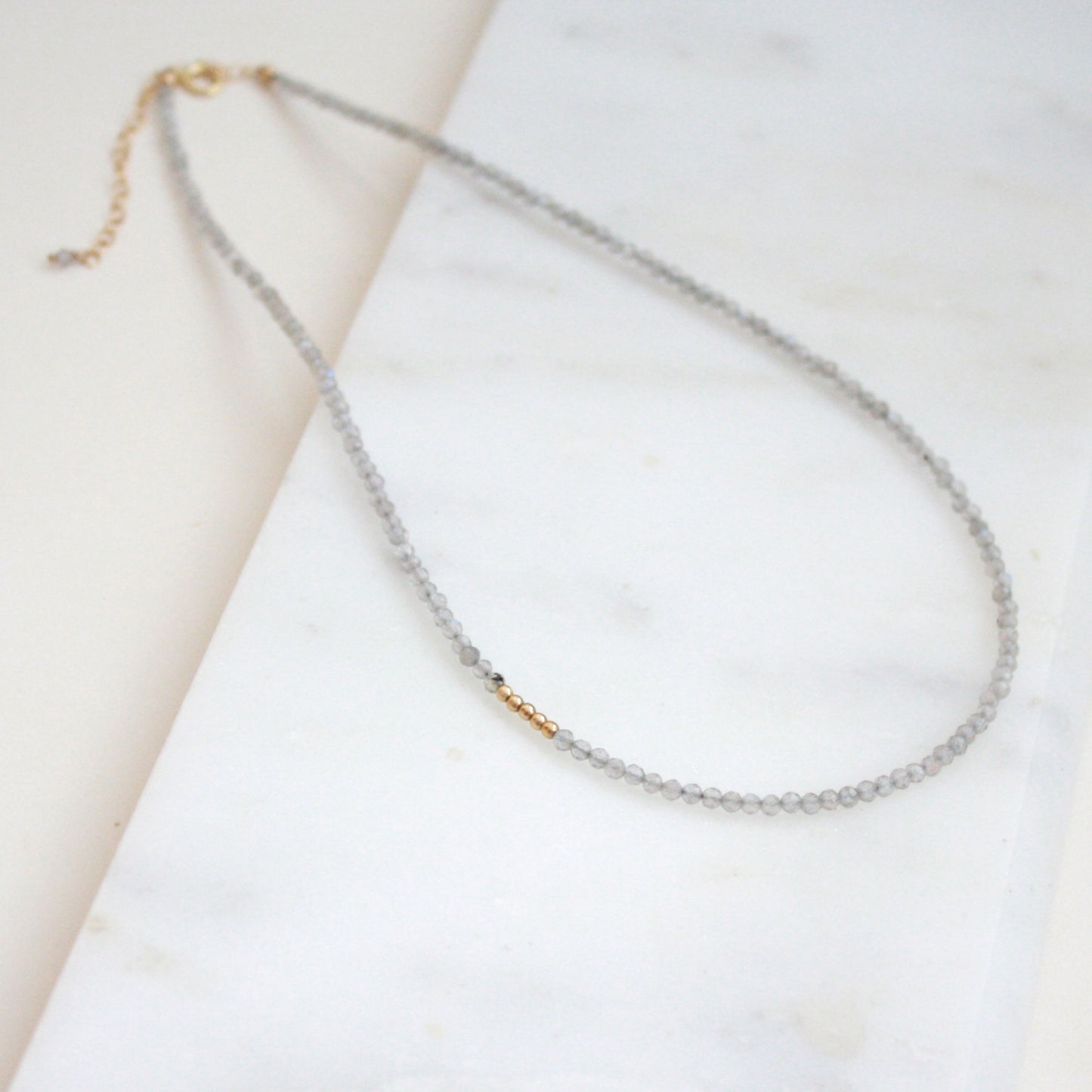 Labradorite Choker Necklace