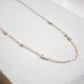 Short Gemstone Necklace