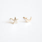 Moon & Star Stud Earrings