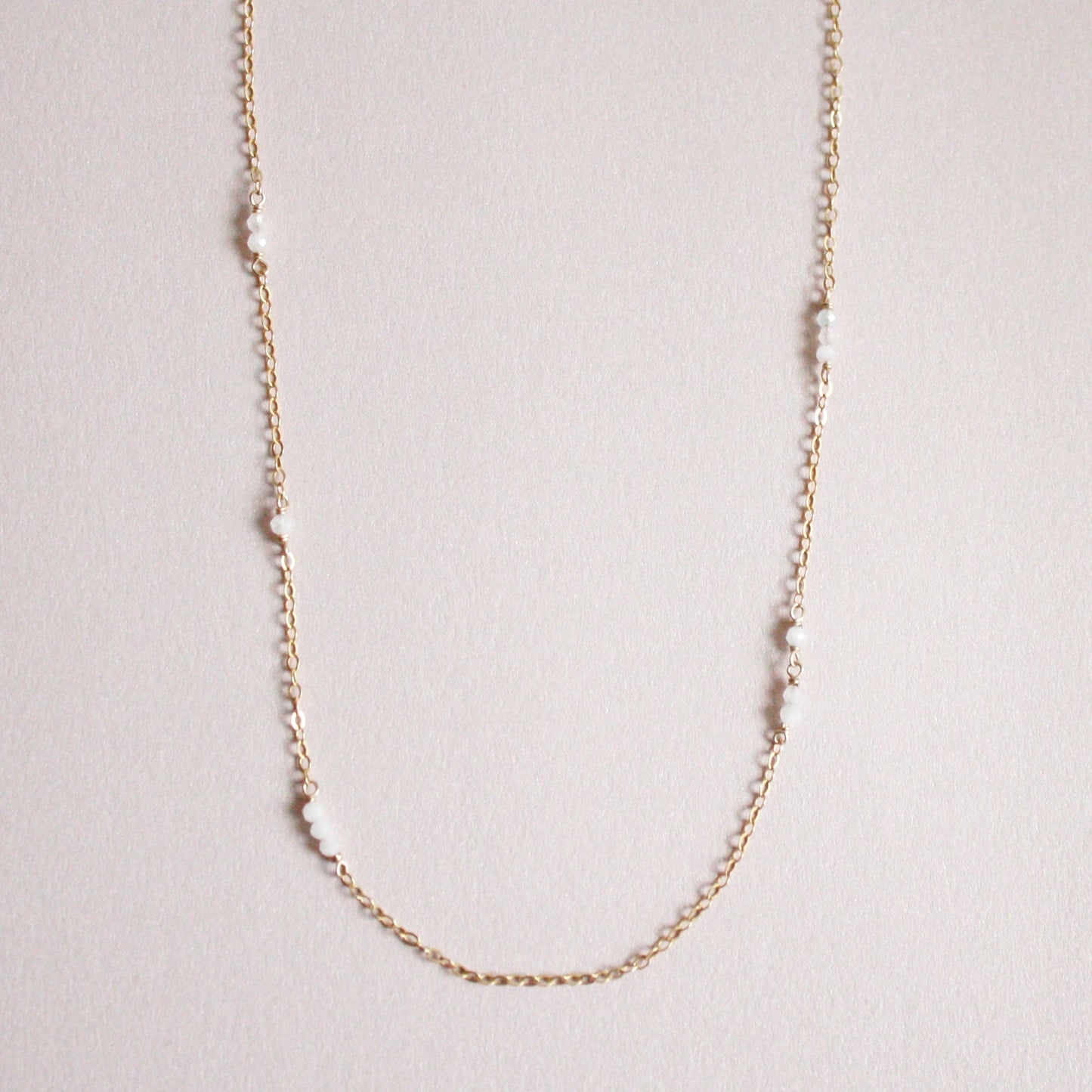 Short Gemstone Necklace