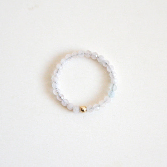 Morganite ring