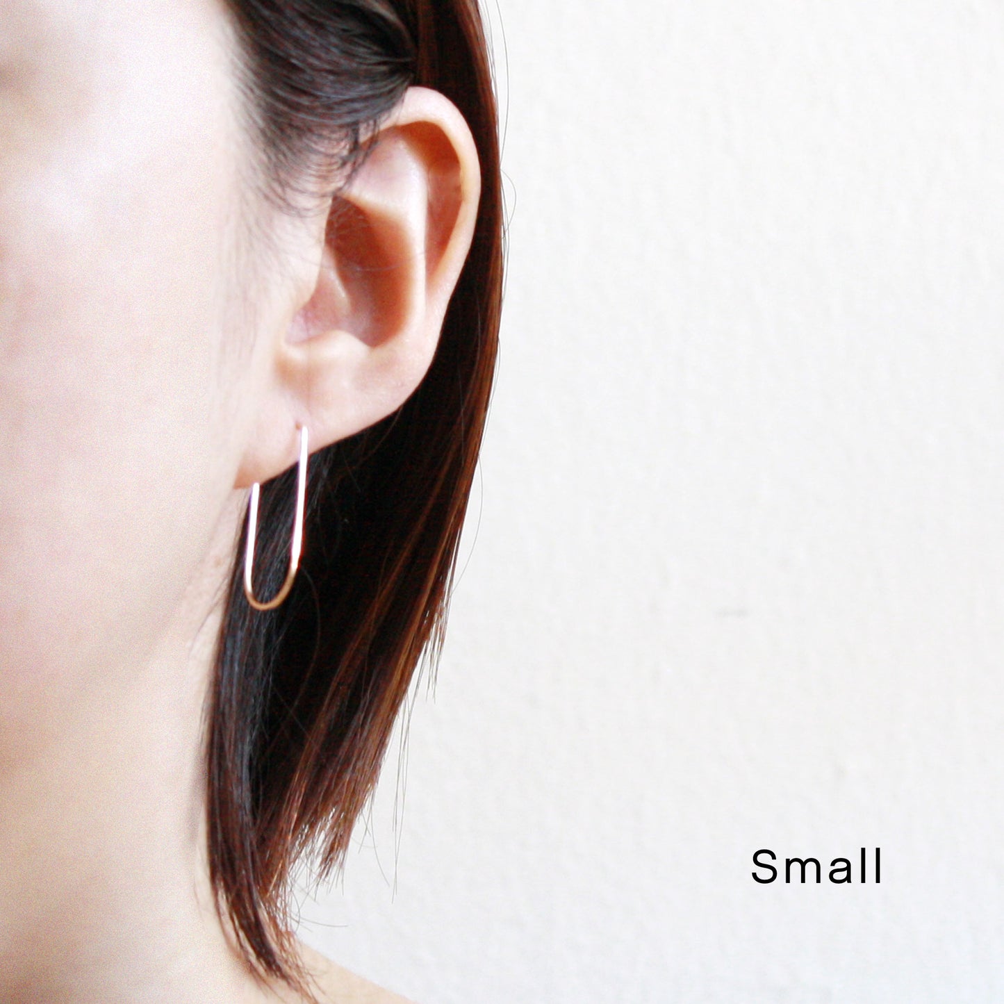 U Shaped Hoop Earrings - 14k Gold Filled