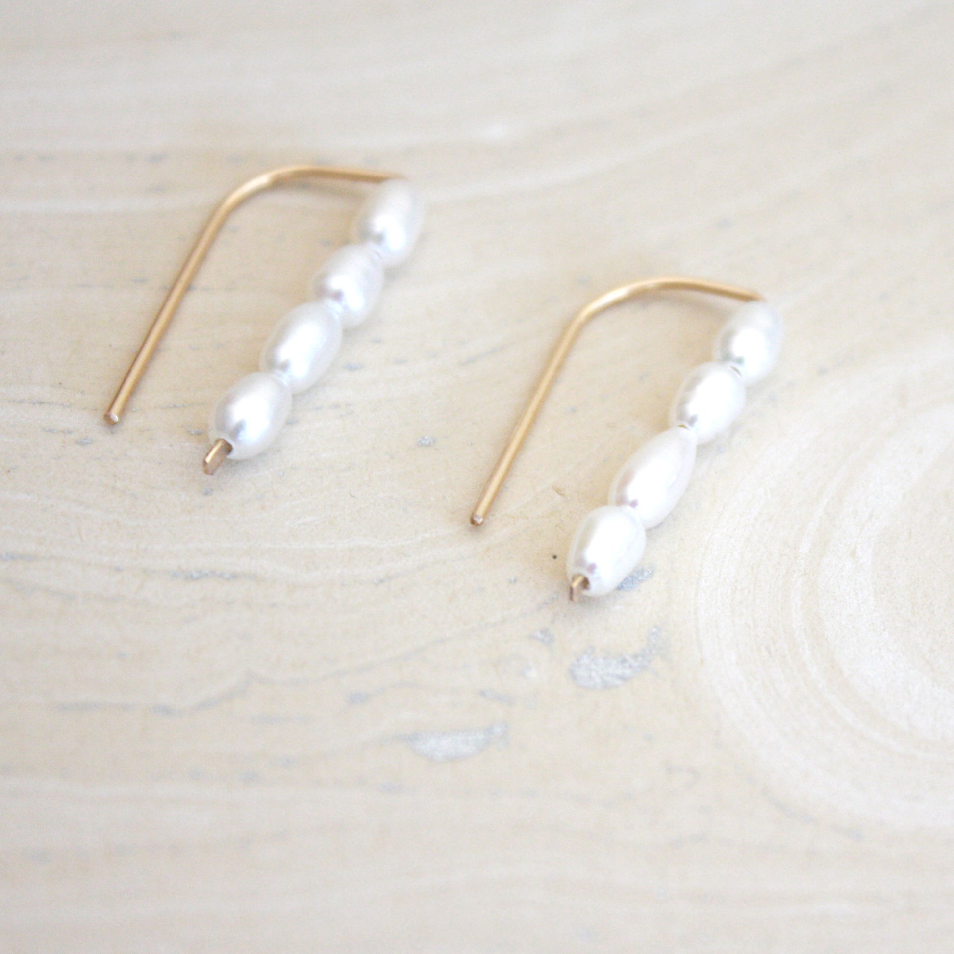 pearl earrings
