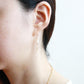 Gemstone Dangle Earrings - Pearl