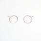Mini Circle Hoop Earrings