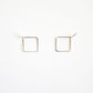 Mini Square Hoop Earrings