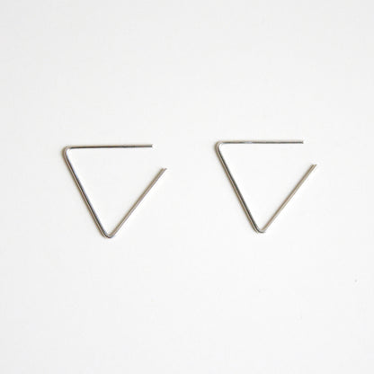 Hoop Earrings - Triangle